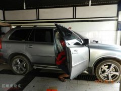 沃爾沃VOLVO XC90升級DVD導航，昆明發燒友專業汽車影音