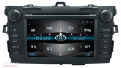 豐田卡羅拉汽車專用導航_神州行