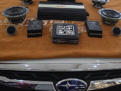 昆明發燒友汽車音響：斯巴魯森林人汽車隔音降噪和音響改裝
