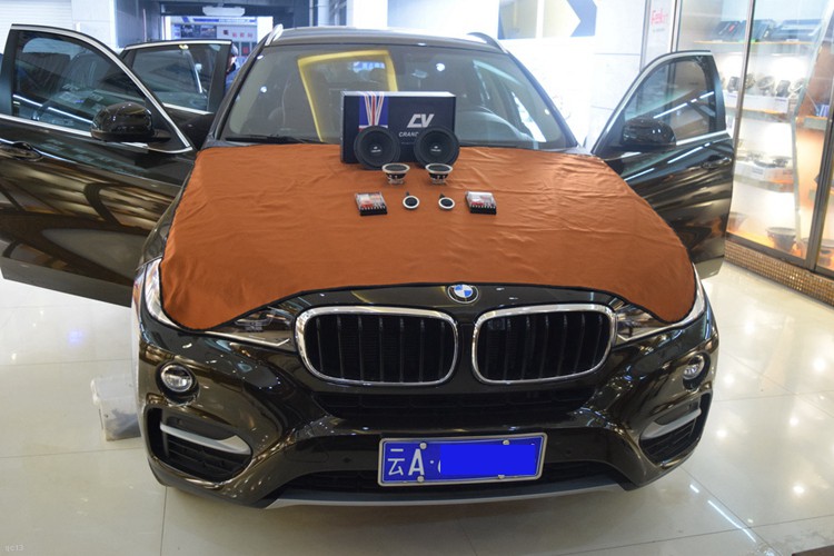 昆明寶馬X6汽車音響裝英國CV RS6.3喇叭，讓原音重現-昆明發燒友