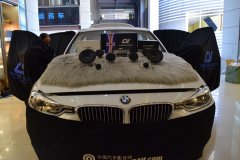 寶馬320Li音響改裝英國CV AS6.3三分頻系統，昆明發燒友汽車音響